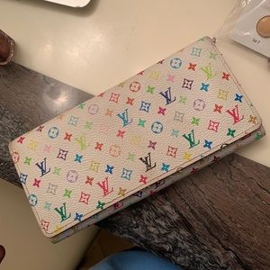 Louis Vuitton rainbow monogram wallet